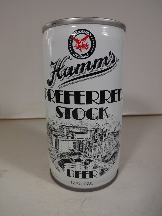 Hamm's Preferred Stock - Olympia - crimped - T/O - Click Image to Close
